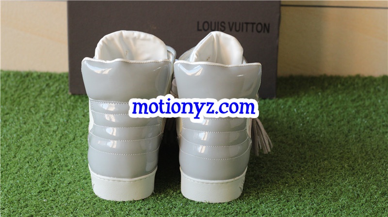 Brand Sneaker High Top Cream White